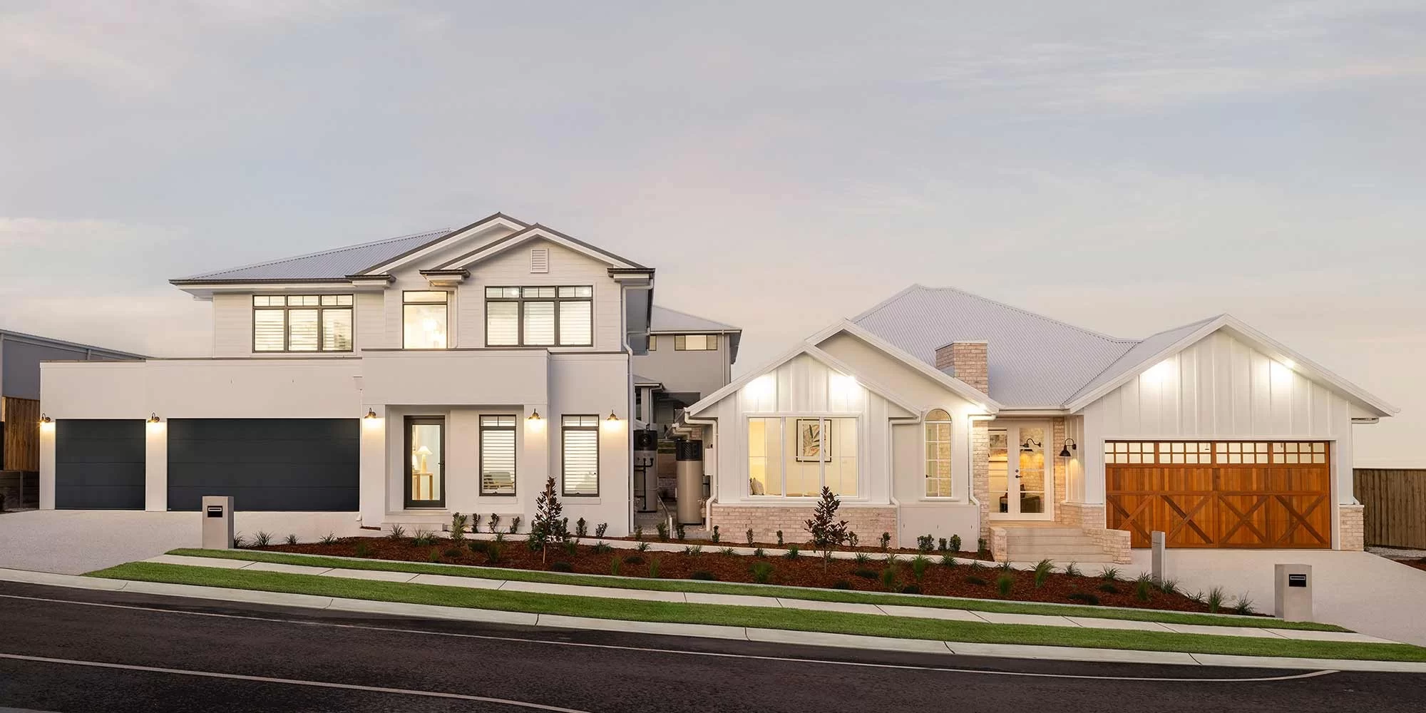 Brolen Homes display homes at Menangle Park Display Village